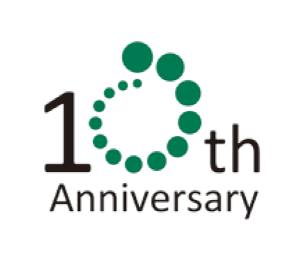 10周年記念マーク