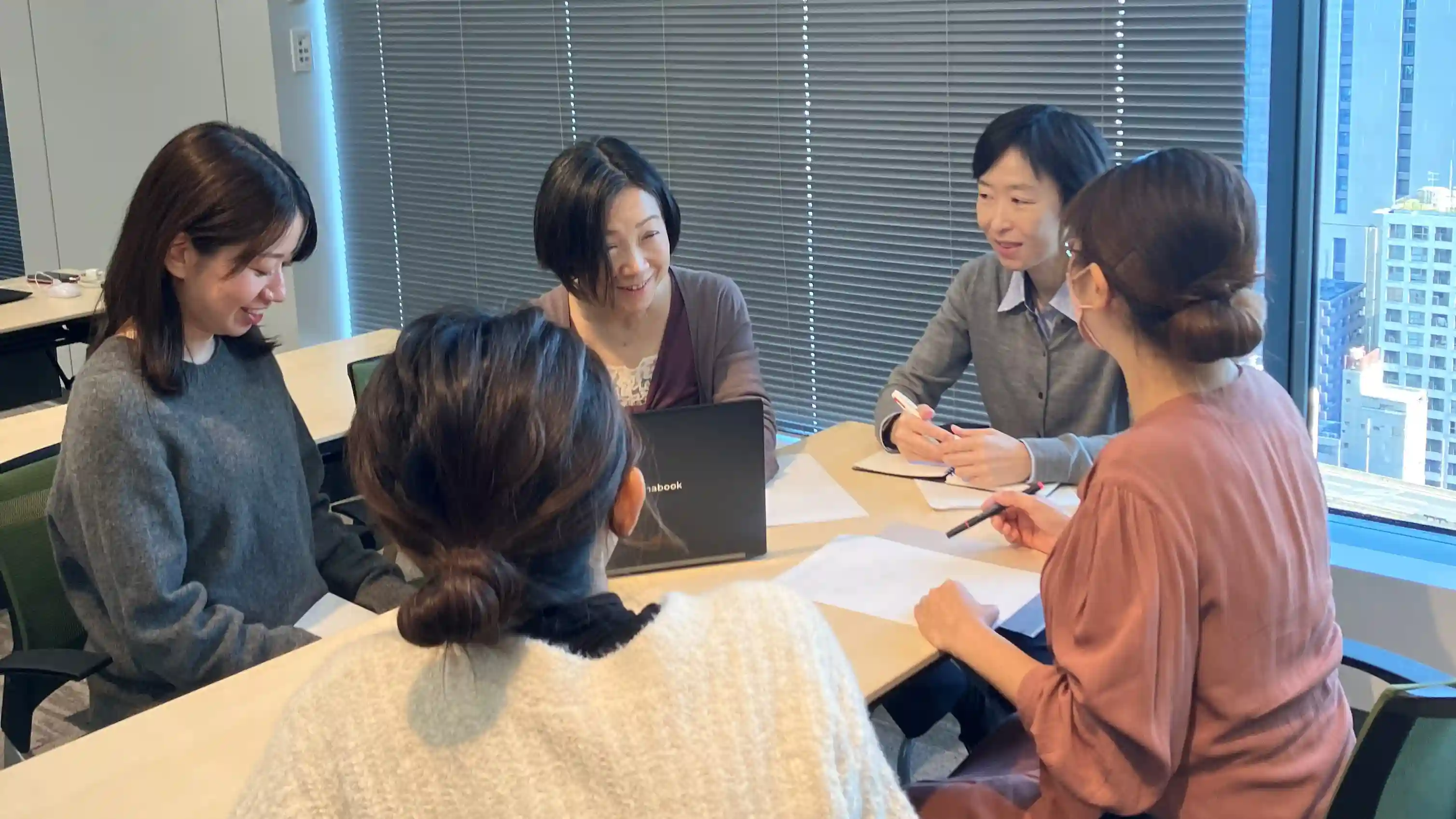 会議中の様子
