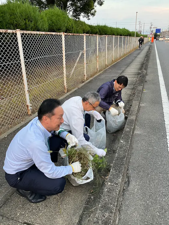 10月19日（木）清掃風景